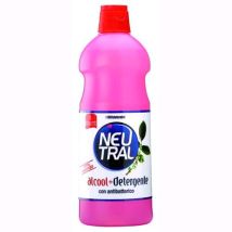 Detergente antibatterico Neutral Alcool 1000 ml – Confezione da 12 pezzi – Igienizzante per superfici lavabili