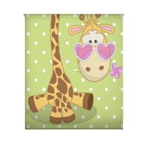 Blindecor – transluzentes Rollo 147 cm x 180 cm – inklusive Kindersicherung, Dübel, Schrauben, Halterungen, Gegengewicht