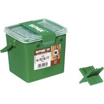 Separador De Cubierta Spax - Cubo De 12 Piezas 4-5-6-7 Mm - 5000009186209