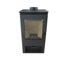 Verso - Holzofen Sophia – 7,5 Kw – Kompakt, Energieeffizient (a), Maße 510 X 420 X 748 Mm