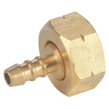 Raccord Gaz Adaptateur Réducteur 21,8 Mm Vers Tuyau 8 X 15 Mm – Métal Haute Pression – Pour Brûleurs Et Réchauds À Gaz – Cilli