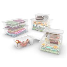 Boîte De Rangement Transparente 27l Kis Visibilité Et Polyvalence Pour Tout Organiser - Générique