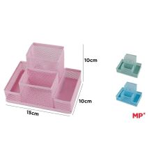 Schreibtisch-organizer Aus Metallgitter, 15 X 10 Cm, Verschiedene Größen
