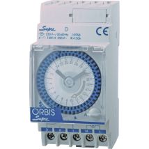 Orbis Zeitschalttechnik - Supra D 230 V Timer Per Guida Din Analogico 230 V/ac