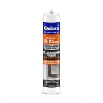 Silicona neutra 300 ml – Sellador para ventanas y fachadas – Alta elasticidad y resistencia UV – Quilosa