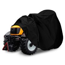 PYYGY Aufsitzrasenmäher-Abdeckung, wasserdicht, 420D Nylon Oxford, Schwarz, 72 x 54 x 46 Zoll