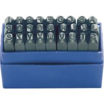 Set Di Lettere 329, 27 Pezzi, Lettere Maiuscole A-z, Scritta-h.6mm In Ku.-box