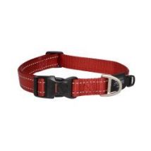 Rogz – Utility Collar – Large – 20mm Width – Adjustable 34-56cm – Reflective Stitching for Night Visibility