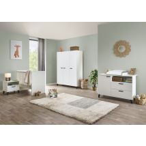 Chambre Bébé Contemporaine Blanche Eloise