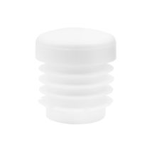 Cantonera redonda 25 mm blanca para muebles – Plástico – Uso interior