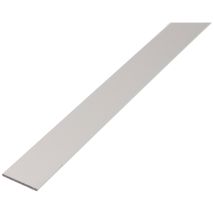 Gah - Alberts Flachstange, Alu Silber Elox., Lxbxs 1000 X 20 X 5 Mm