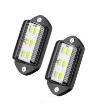 Stück Wasserdichte Led-kennzeichenleuchten, 6 Smd-led-kennzeichenleuchten Hinten Für 12v/24v Lkw, Transporter, Anhänger, Pkw, Wohnwagen
