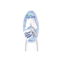 Aqualux - Shower Blade Glass Cleaner Window Squeegee Easy Grip Wall Attachment