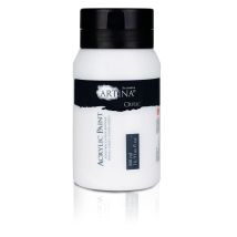 Acrylfarbe Titanweiss 500 ml – schnell trocknend, hohe Deckkraft, wasserfest – Artina