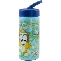 Botella De Agua Stor Celeste Pvc 410 Ml