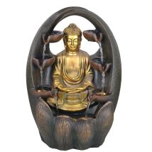 Arum Lighting – Fontaine LED intérieure SHAGSHAG – H38cm – Résine – Ambiance zen