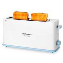[produit D'Occasion] Orbegozo To4014 White Blue Grille-pain Électrique 850w Avec 7 Niveaux De Puissance.