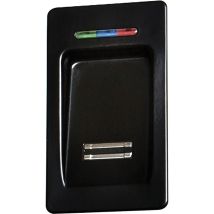 Idencom - Fingerscanner Biokey Inside Mini X App, Edelstahl-schwarz