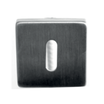 Maxoutil - Par De Rosetas Cuadradas Acero Inoxidable 304 53 X 53 Mm - Llave L - 652