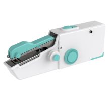 Cenocco Handnähmaschine – tragbar, einfach zu bedienen, für Reparaturen und Umbauten – rot, türkis, grün – 0,16 kg, 21 cm x 6,6 cm x 3,6 cm
