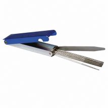 Nevax – Set di aghi in acciaio per pulizia ugelli torce saldatura – Lunghezza 10mm, Larghezza 227mm, Altezza 98mm, Peso 30g