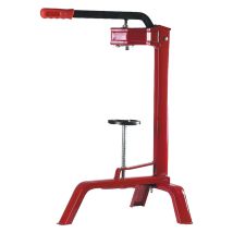Mini-Hebelverschließer für Kork-/Synthetikkorken – Gestell aus lackiertem Stahl – Für Flaschen min./max. Höhe 23/33 cm – Für Kappen max. Ø 25 mm