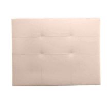 Cabecero De Cama Tokio Tapizado En Polipiel Beige - Cama De 150