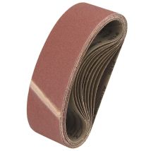 10 Schleifbänder 75x533mm Körnung 240