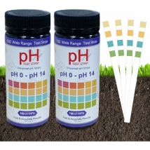 Strisce Per Test Del Ph, 200 Strisce Per Test Del Ph Del Terreno, Strisce Per Test Del Ph Per Terreno, Carta Per Test (ph 0-14), Tester Del Terreno Da