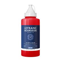 Lefranc Bourgeois Fine Acrylic Colore Acrilico, Rosso (vermilion Red), 750 Ml