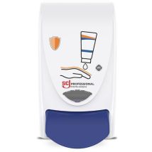 Sc Johnson - Distributeur Protection Cutanée H233xl115xp130ca.mm 1l Blanc/bleu