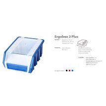 Contenedor De Almacenamiento - Ergobox 2 Plus Azul