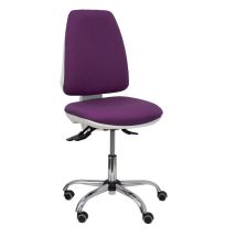 Elche Stuhl Weiß – Ergonomischer Bürostuhl mit asynchroner Kontaktmechanik – Höhenverstellbar – Drehbar – Parkettrollen – 24 Monate Garantie