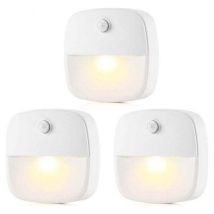 Luce Con Sensore Di Movimento Per Interni, Lampada Con Rilevatore Di Movimento A Batteria, Luce Notturna A Led Automatica Per Camera Da Letto, Cucina,
