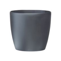 Elho - Bertopf Brussels Pflanztopf Ø40cm Anthrazit Blumentopf Rund
