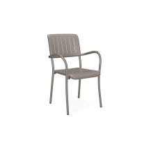 Sillón Musa Taupe Apilable