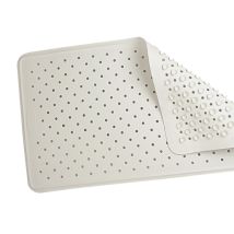 Alfombra antideslizante para baño 97x36 cm - Caucho 100% - Tratamiento antibacteriano - Resistente hasta 90oC