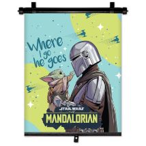 Star Wars - Mandalorian Rückziehbarer Auto-sonnenschutz, Einfach Zu Installieren