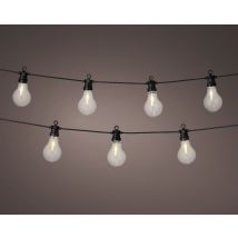 Lampadine E Illuminazione A Led Catena Luminosa Kaemingk 490123 Lumineo Gocce Bianco Caldo