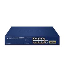 Conmutador Poe 4power De 8 Puertos 10/100/1000t 802.3at + 2 Sfp 100/1000x Gs42108p2s