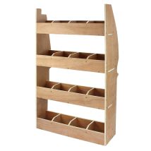 Monster Racking Meuble De Rangement En Contreplaqué Bouleau Pour Citroën Berlingo Ii Swb, Etagères De Rangement Pour Fourgon Et Véhicules Utilitaires,
