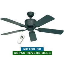 Ventilador De Techo Casafan 513284 Eco Elements 132 Grafito O Negro Mate/ Grafito