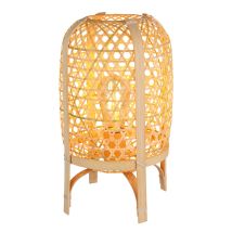 Globo - Lámpara De Mesa - Cairo - Natural - Metal - Ø 22cm - E27