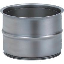 Wandfutter Doppelt Ø 150 Mm, Länge 120 Mm, Nicht Grundiert