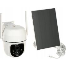 Apti W31sd1 Vicohome Telecamera Solare Bianca Ip65