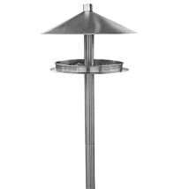 1772 Alimentatore In Metallo In Acciaio Inossidabile Con Supporto - Habau