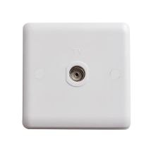 Deta - Vimark Vc1264 Single Isolated Co-axial Outlet Detvc1264