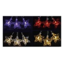 Stelline Natale A Led Con 10 Luci A Batteria Per Interno