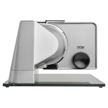 Sono5 5, Affettatrice Elettrica Con Motore Eco, Made In Germany, 65 W, Metallo Massiccio, Argento Metallico - Ritter