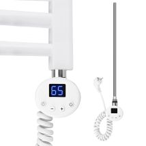 Heizstab Heizpatrone Mit Digitalem Thermostat Für Badheizkörper, Heizelement Aus Edelstahl Weiß Elektroheizstab Heizung Heizkörper Handtuchtrockner 